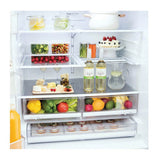 4 French Door Refrigerator, 29 cu-ft, External Water Double Freezer, Stainless Steel