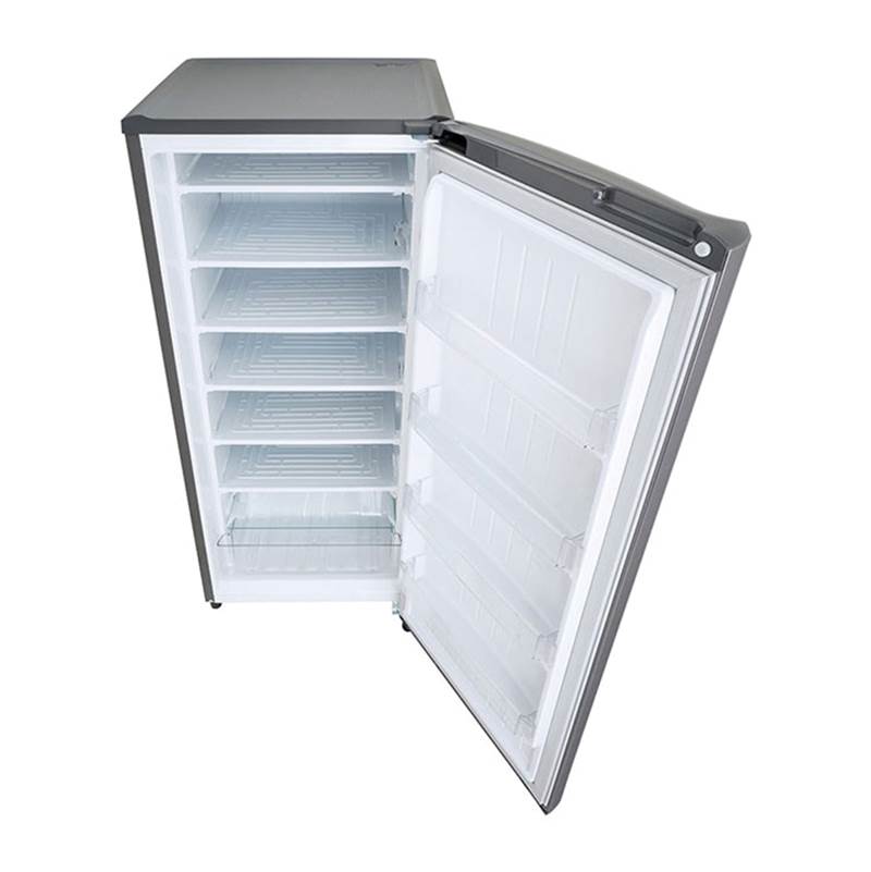 6 cu.ft. 20'' Width, Single Door Freezer, Print Proof Silver