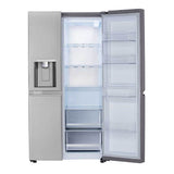 Side By Side Refrigerator, 27 cu-ft, Door-in-Door, Dual Ice Maker with Craft Ice, PrintProof Stainless Steel