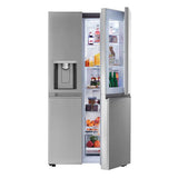 Side By Side Refrigerator, 27 cu-ft, Door-in-Door, Dual Ice Maker with Craft Ice, PrintProof Stainless Steel