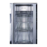 Side By Side Refrigerator, 27 cu-ft, InstaView Only, Dual Ice Maker with Craft Ice, PrintProof Black Stainless Steel