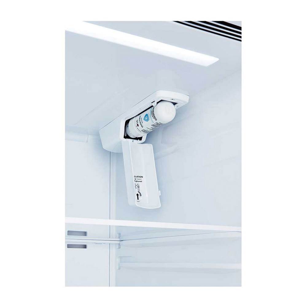 Side By Side Refrigerator, 27 cu-ft, External Ice and Water Dispenser, Print Proof Stainless Steel