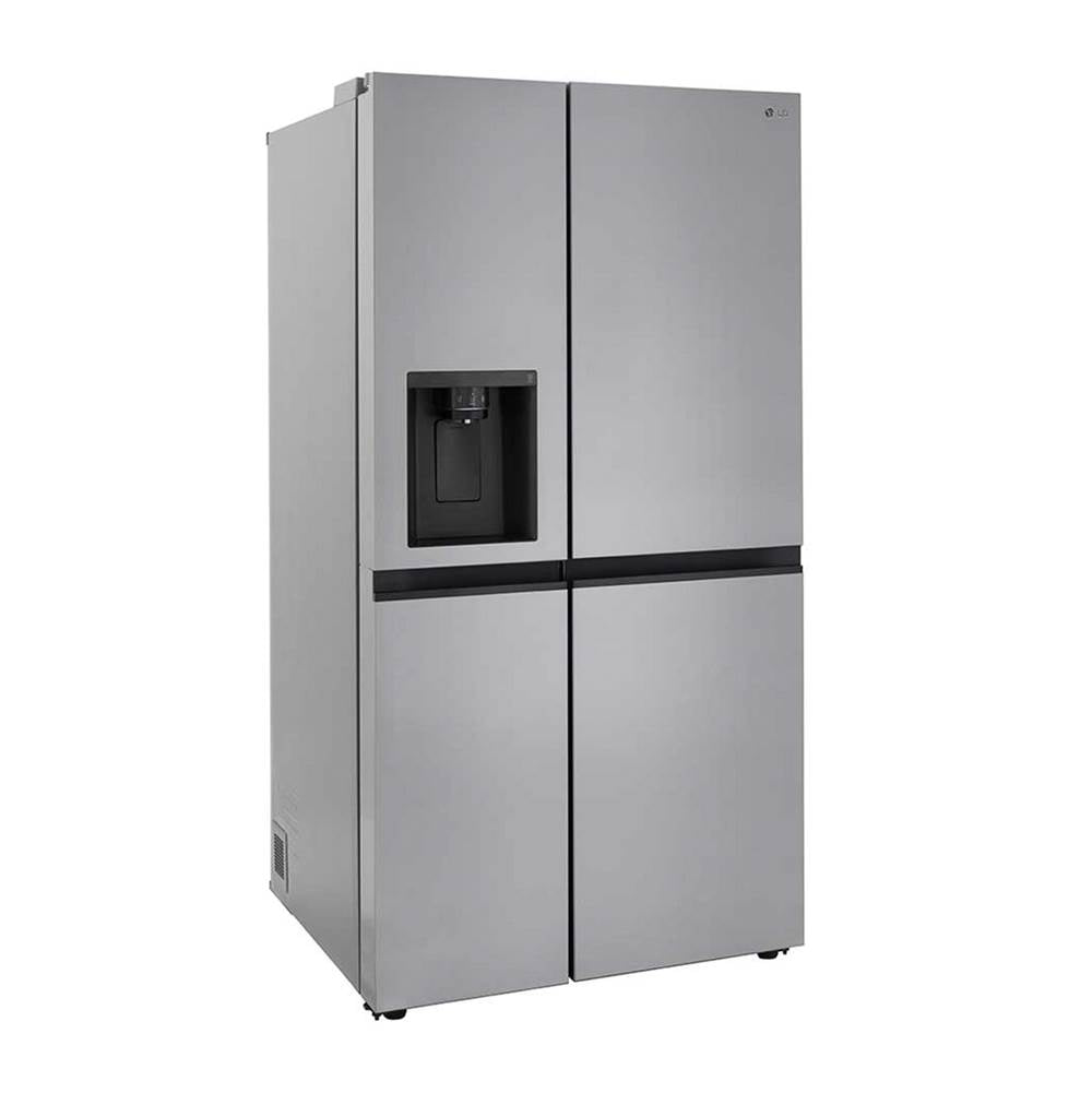 Side By Side Refrigerator, 27 cu-ft, External Ice and Water Dispenser, Print Proof Stainless Look