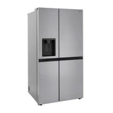 Side By Side Refrigerator, 27 cu-ft, External Ice and Water Dispenser, Print Proof Stainless Look