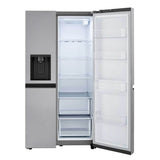 Side By Side Refrigerator, 27 cu-ft, External Ice and Water Dispenser, Print Proof Stainless Look