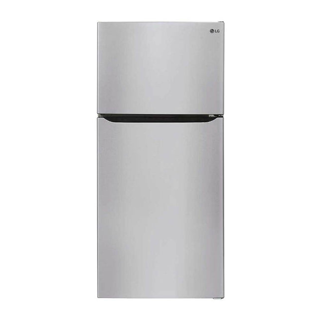 LG Appliances - Top Freezer, 24 cu-ft, Internal Water Dispenser, Icemaker Ready, PrintProof Stainless Steel - Stainless Steel