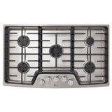 LG Appliances - LG STUDIO 36'' Gas Cooktop - Stainless Steel