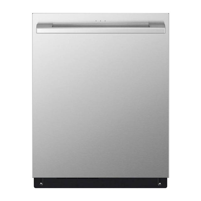 LG Appliances - LG STUDIO Wi-Fi Dishwasher, 40 dB, TrueSteam, 3rd Rack, Glide Rail, Tub Light, Wheel Bearing (Lower), PrintProof Stainless Steel - Stainless Steel