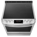 6.3 cu. ft. Smart wi-fi Enabled Induction Slide-in Range with ProBake Convection and EasyClean