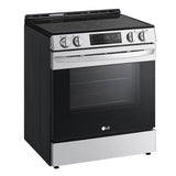 Electric Single Oven Slide-in Range, 6.3 cu-ft, EasyClean plus Self Clean, ThinQ, Printproof Stainless Steel
