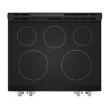 Electric Single Oven Slide-in Range, 6.3 cu-ft, EasyClean plus Self Clean, ThinQ, Printproof Stainless Steel