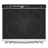 ADA Compliant, 6.3 cu.ft. Electric Single Oven Slide-in Range, Instaview, Air Fry, ProBake Convection, Printproof Stainless Steel