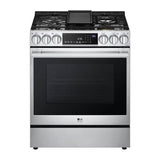 LG Appliances - LG STUDIO Slide-In Gas Range - Stainless Steel