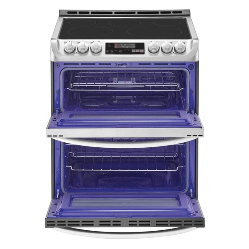 7.3 cu. ft. Smart wi-fi Enabled Electric Double Oven Slide-In Range with ProBake Convection and EasyClean