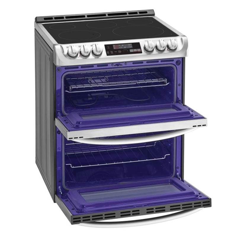 7.3 cu. ft. Smart wi-fi Enabled Electric Double Oven Slide-In Range with ProBake Convection and EasyClean