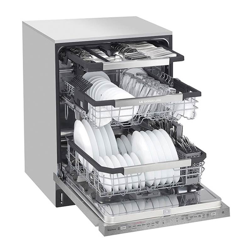 LG SIGNATURE Top Control Smart Wi-Fi Enabled Dishwasher with TrueSteam and QuadWash