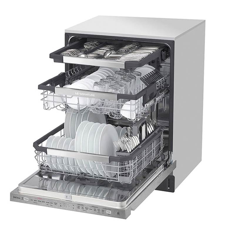 LG SIGNATURE Top Control Smart Wi-Fi Enabled Dishwasher with TrueSteam and QuadWash