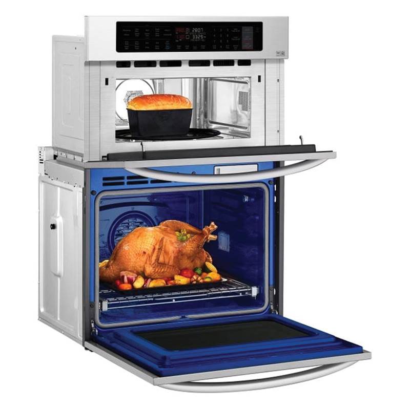 1.7/4.7 cu. ft. Smart wi-fi Enabled Combination Double Wall Oven