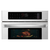 1.7/4.7 cu. ft. Smart wi-fi Enabled Combination Double Wall Oven