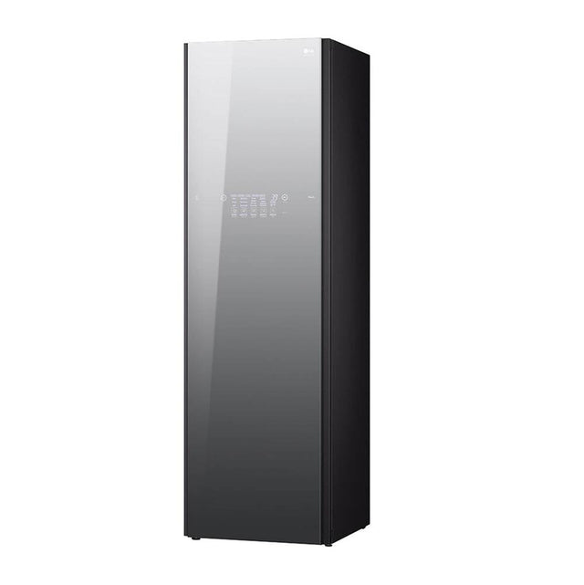 LG Appliances - LG STUDIO Clothes Styler, 24'', Steam Clothing Care System, Black Mirror