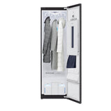 LG STUDIO Clothes Styler, 24'', Steam Clothing Care System, Black Mirror