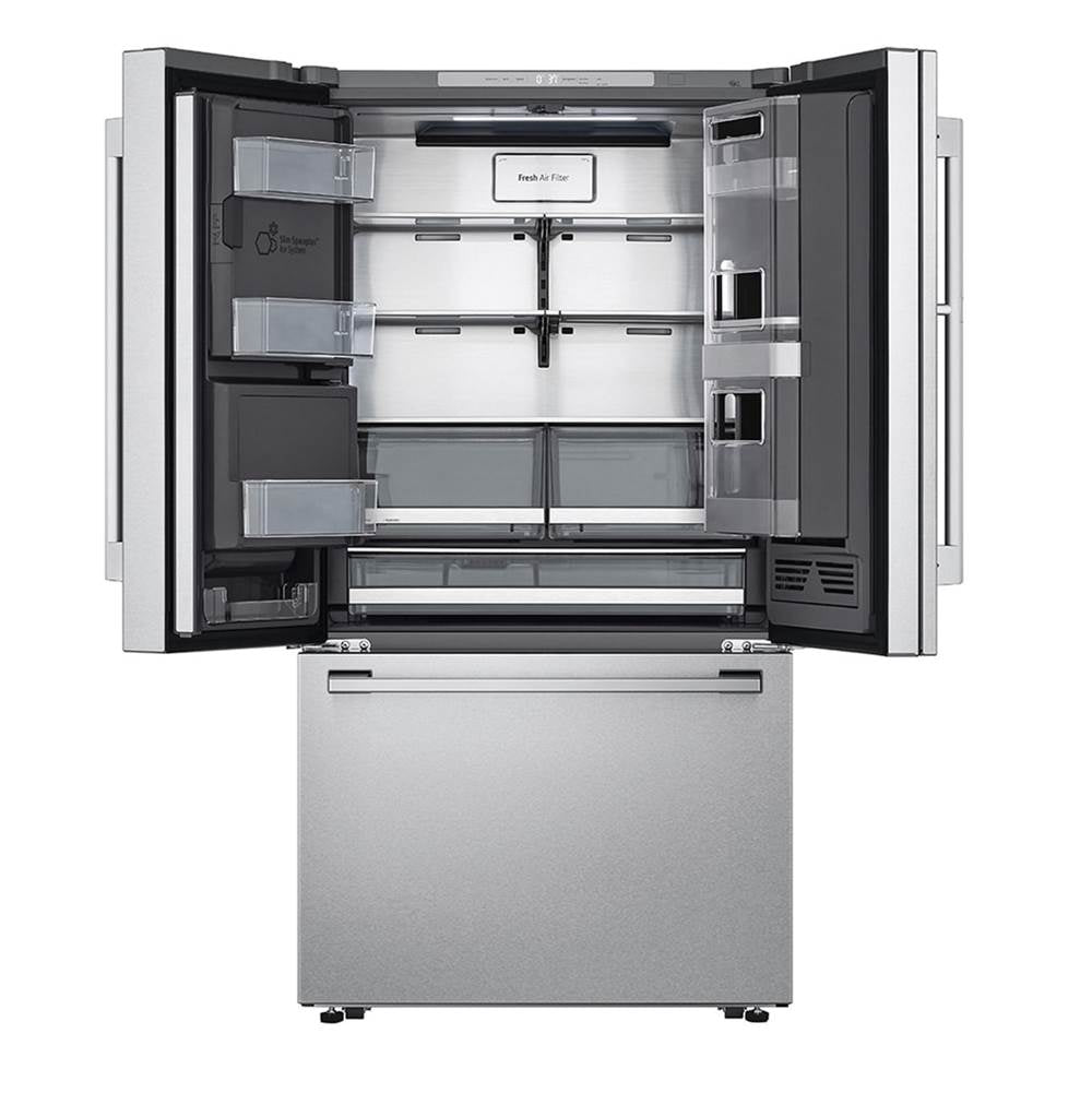 LG STUDIO Counter Depth French Door Refrigerator, PrintProof Stainless Steel