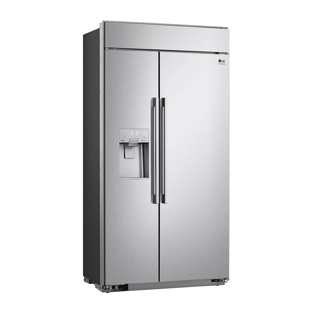 LG STUDIO Built-in Side by Side Refrigeration