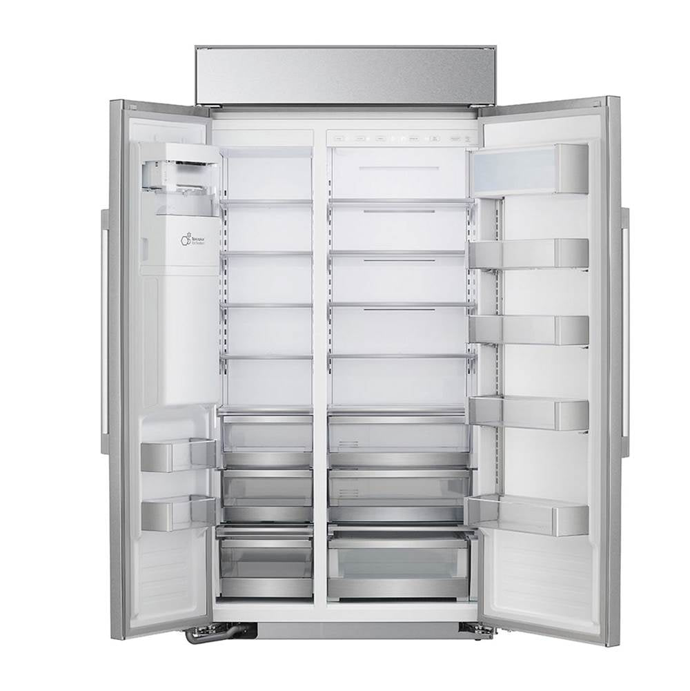 LG STUDIO Built-in Side by Side Refrigeration