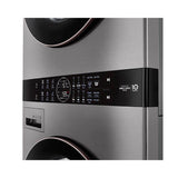 4.5 cu.ft. Washer, 7.4 cu.ft. Electric Dryer, Washtower with Center Control, Graphite