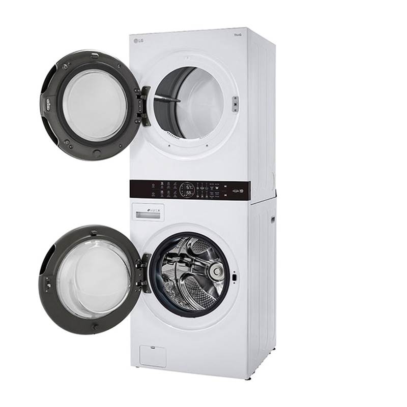 4.5 cu.ft. Washer, 7.4 cu.ft. Electric Dryer, Washtower with Center Control, Graphite