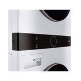 4.5 cu.ft. Washer, 7.4 cu.ft. Electric Dryer, Washtower with Center Control, Graphite