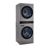 4.5 cu.ft. Washer, 7.4 cu.ft. Gas Dryer, Washtower with Center Control, Graphite
