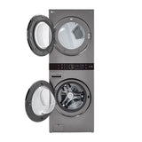 4.5 cu.ft. Washer, 7.4 cu.ft. Gas Dryer, Washtower with Center Control, Graphite