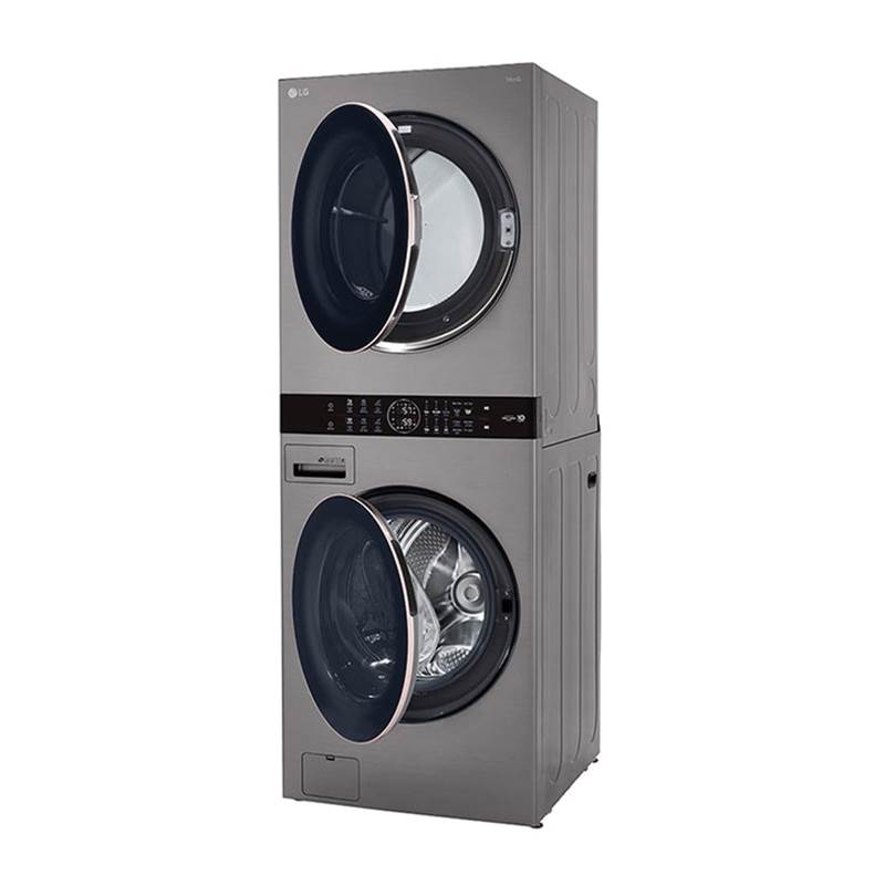 4.5 cu.ft. Washer, 7.4 cu.ft. Gas Dryer, Washtower with Center Control, Graphite