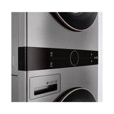 4.5 cu.ft. Washer, 7.4 cu.ft. Gas Dryer, Washtower with Center Control, Graphite