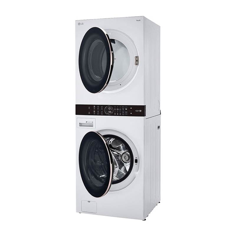 4.5 cu.ft. Washer, 7.4 cu.ft. Gas Dryer, Washtower with Center Control, Graphite