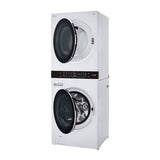 4.5 cu.ft. Washer, 7.4 cu.ft. Gas Dryer, Washtower with Center Control, Graphite
