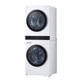 4.5 cu.ft. Washer, 7.4 cu.ft. Gas Dryer, Washtower with Center Control, TurboWash360 and TurboSteam, Black Steel