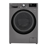LG Appliances - 2.3 cu.ft. 24'' Compact Front Load Washer Dryer Combo, Graphite Steel - Graphite Steel