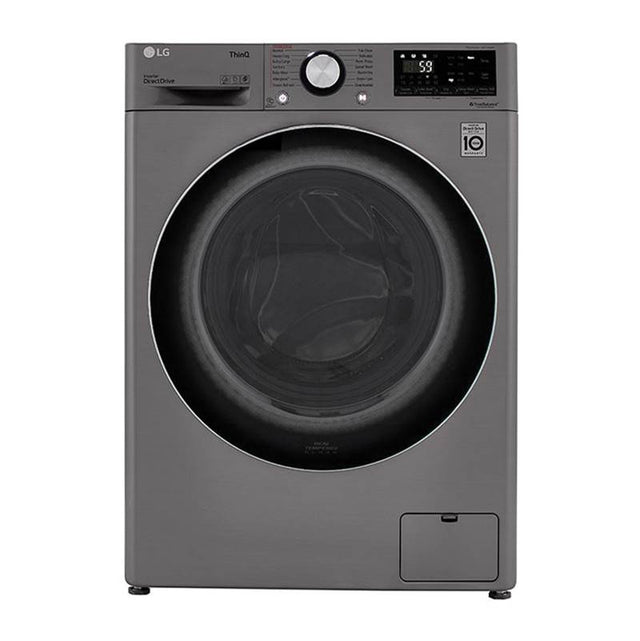 LG Appliances - 2.3 cu.ft. 24'' Compact Front Load Washer Dryer Combo, Graphite Steel - Graphite Steel