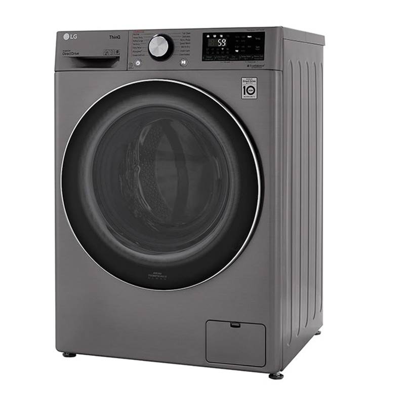 2.3 cu.ft. 24'' Compact Front Load Washer Dryer Combo, Graphite Steel