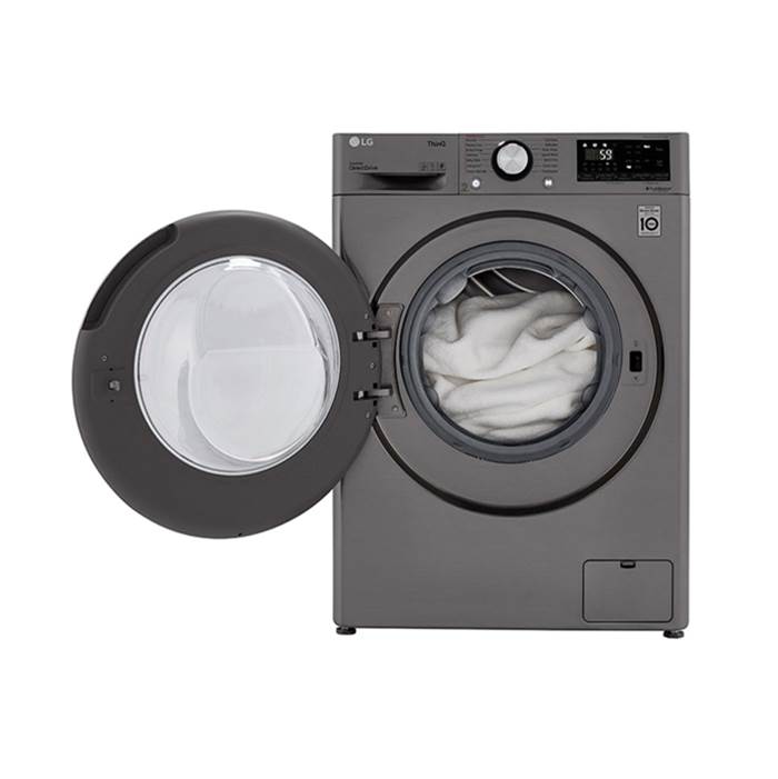 2.3 cu.ft. 24'' Compact Front Load Washer Dryer Combo, Graphite Steel