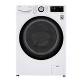 LG Appliances - 2.3 cu.ft. 24'' Compact Front Load Washer Dryer Combo, White - Graphite Steel,White