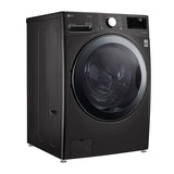 4.5 cu.ft. 27'' Ultra Large Capacity Front Load Washer Dryer Combo, Black Steel