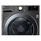 4.5 cu.ft. 27'' Ultra Large Capacity Front Load Washer Dryer Combo, Black Steel