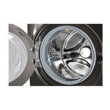 4.5 cu.ft. 27'' Ultra Large Capacity Front Load Washer Dryer Combo, Black Steel