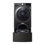 4.5 cu.ft. 27'' Ultra Large Capacity Front Load Washer Dryer Combo, Black Steel