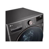 4.5 cu.ft. Ultra Large Capacity Front Load Washer with AIDD, TurboWash, Steam and Wi-Fi Connectivity, Black Steel