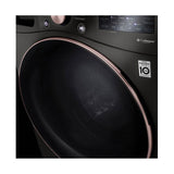 4.5 cu.ft. Ultra Large Capacity Front Load Washer with AIDD, TurboWash, Steam and Wi-Fi Connectivity, Black Steel