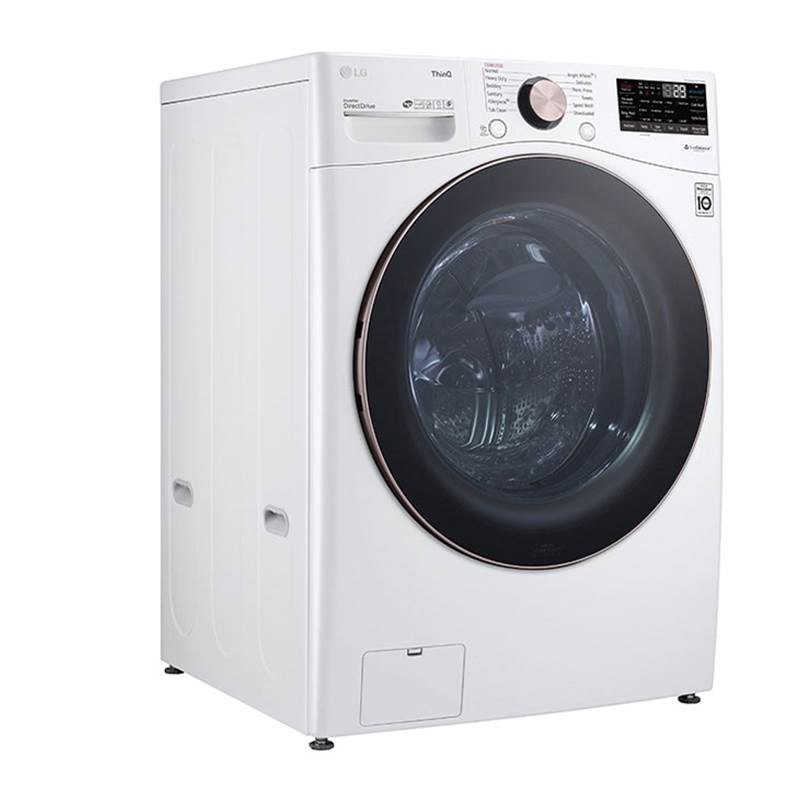 4.5 cu.ft. Ultra Large Capacity Front Load Washer with AIDD, TurboWash, Steam and Wi-Fi Connectivity, Black Steel